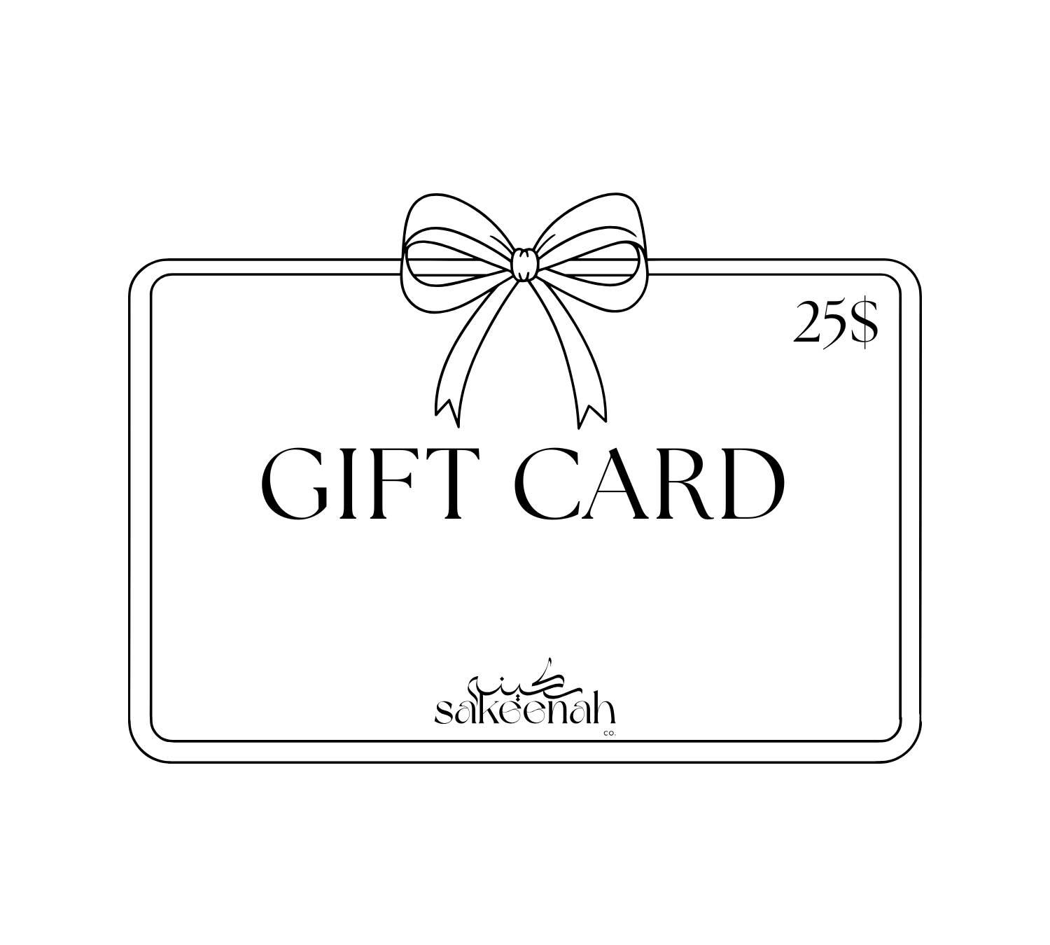 Sakeenah & co. - Gift Card