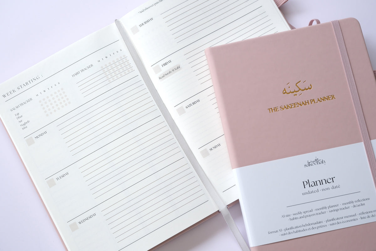 the Sakeenah Planner (PINK - LIMITED EDITION)